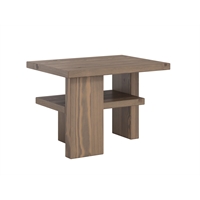 Comodino in pino con ripiano - Japan Sidetable Carruba Karup Design