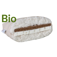 Futon Uramaki Bio Certificato 14 cm (Cotone, Lattice e Cocco)