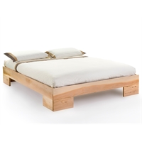 Letto in legno massello artigianale - ARBRA Celidonia Alto