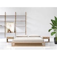 Letto in legno massiccio artigianale - Shiro