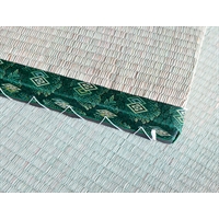 Tatami bordo verde decorato (80/90x200cm) alti 5,5 cm