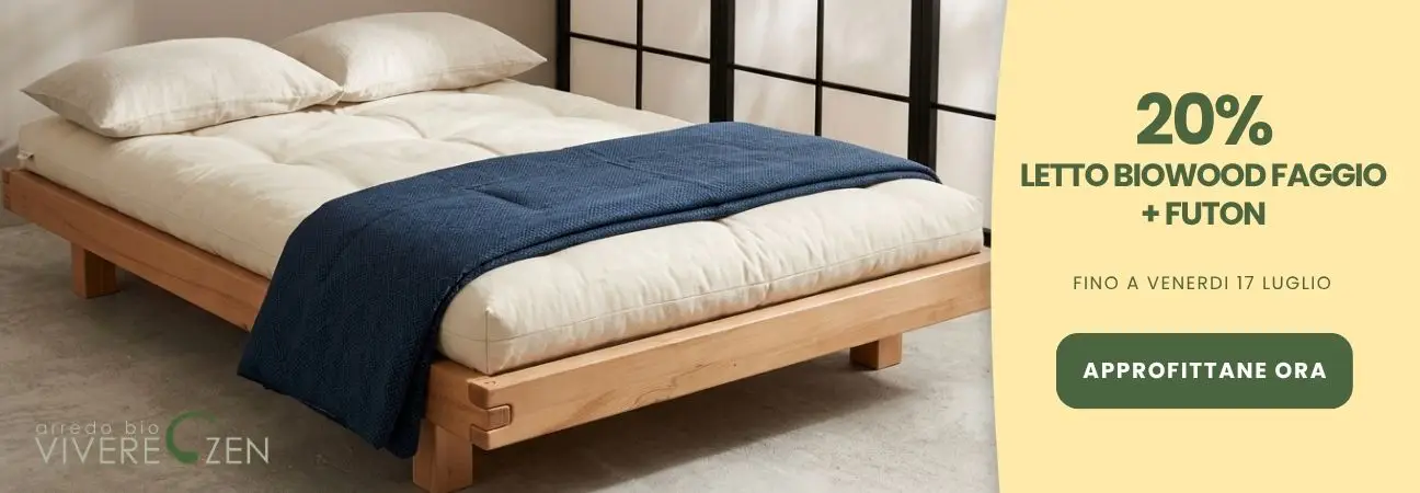 BioWood in Faggio e Futon al 20%