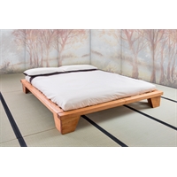 Letto in legno massello di Okumé - Kazan